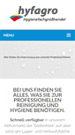Mobile Screenshot of hyfagro.de